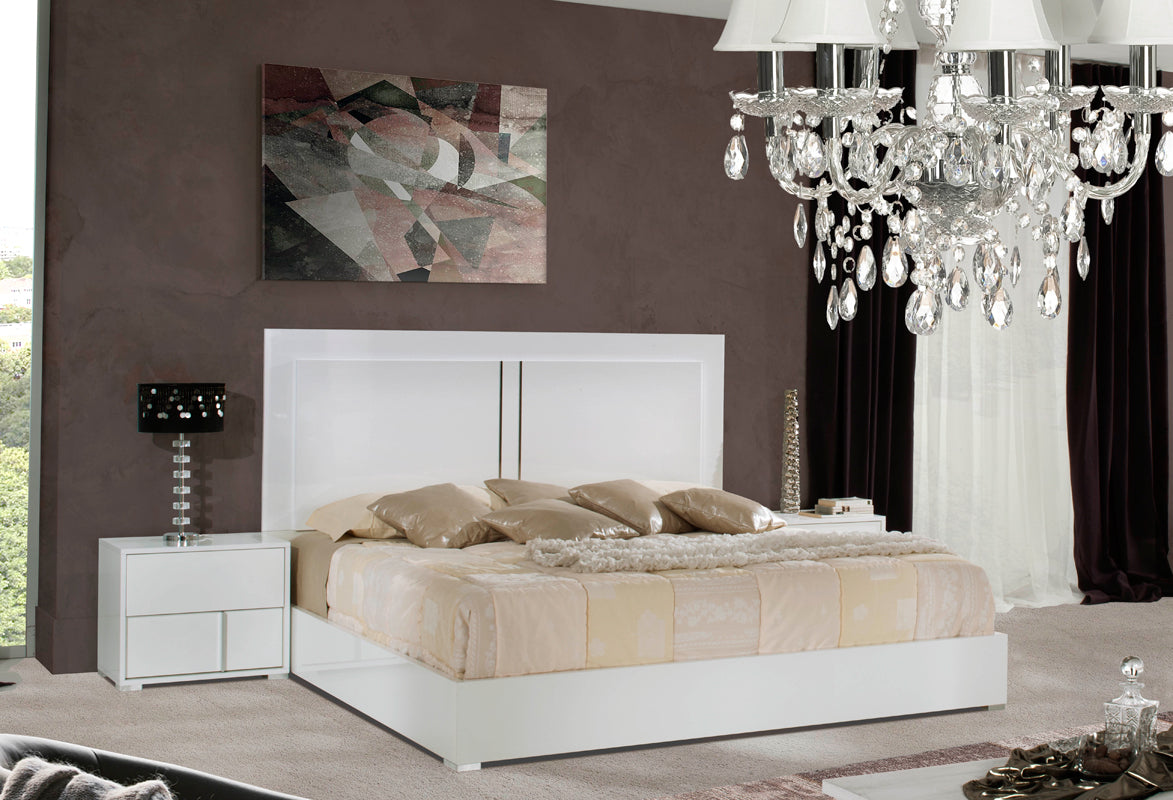 Nicla Italian Modern White Bed by VIG Furniture - View 3