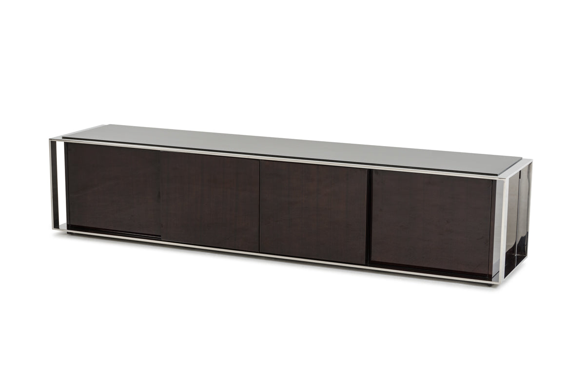Noble Modern Ebony Lacquer TV Entertainment Center by VIG Furniture - View 4