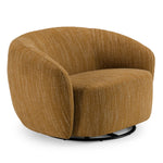Norris - Modern Mustard Fabric Swivel Accent Chair by VIG Furniture - View 1