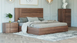 Asus - Queen Italian Modern Walnut Bed by VIG Furniture - View 1