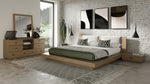 Fantasia - Contemporary Walnut & Grey Bed with Two Nightstands by VIG Furniture - View 13