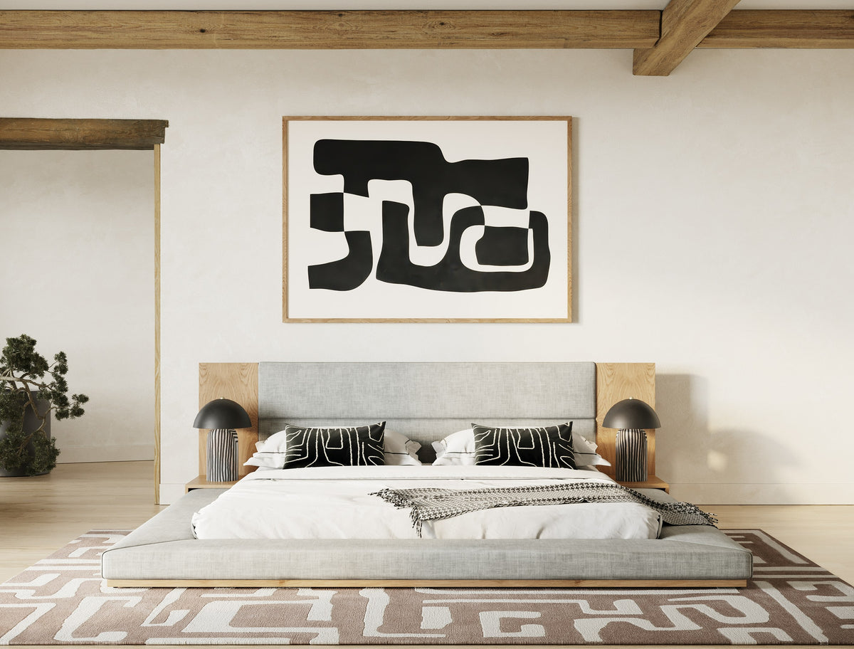 Jagger Modern Natural Oak Bed by VIG Furniture - View 4