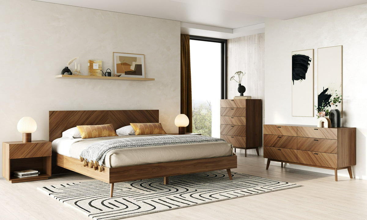 Kamela- Modern Walnut Chest by VIG Furniture - View 5