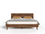 Kamela -Modern Walnut Bed by VIG Furniture - View 1