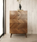 Kamela- Modern Walnut Chest by VIG Furniture - View 4