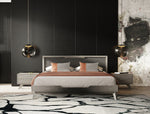 Soria Modern Grey Wash Bed by VIG Furniture - View 8