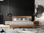 Soria Mid-Century Grey & Walnut Bedroom Set by VIG Furniture - View 11