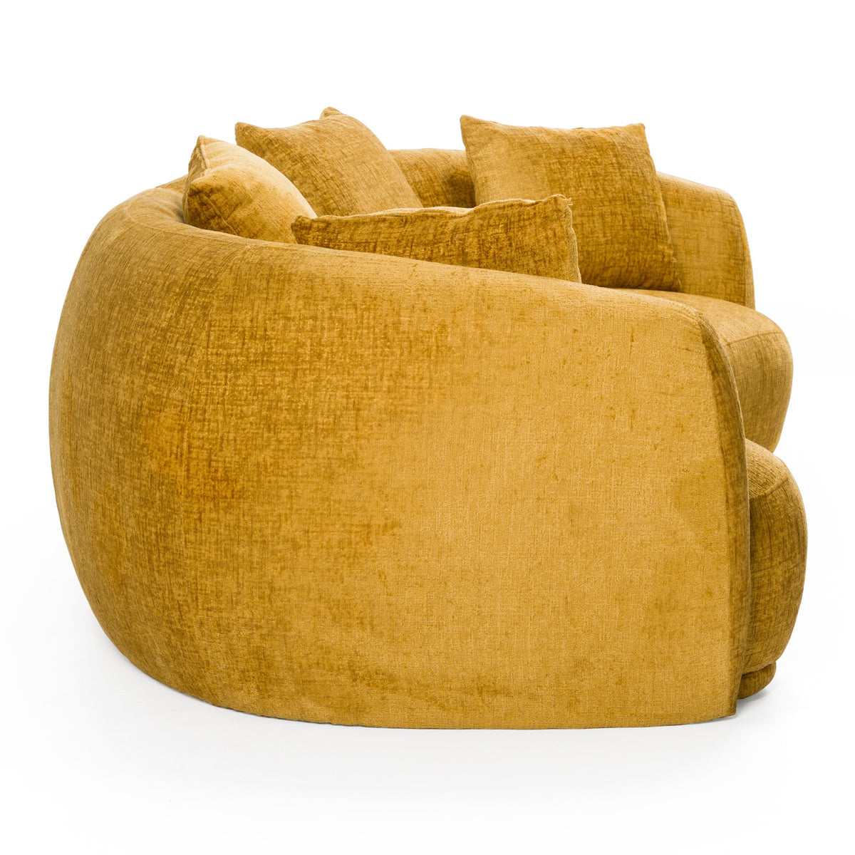 Oakland - Modern Mustard Fabric 4 Seat Sofa by VIG Furniture - View 4