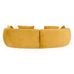 Oakland - Modern Mustard Fabric 4 Seat Sofa by VIG Furniture - View 5