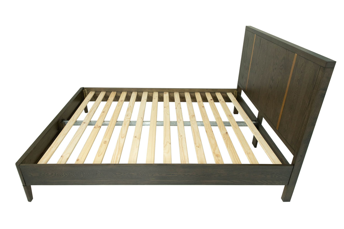 Oakley - Mid-Century Queen Size Dark Brown Bed by VIG Furniture - View 4