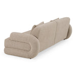 Odette - Modern Beige Fabric + White Burl Sofa by VIG Furniture - View 6