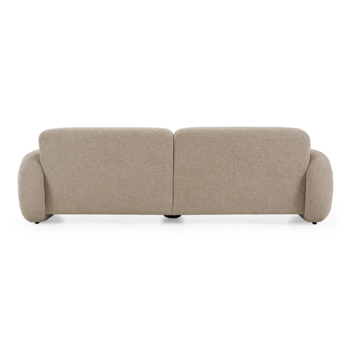 Odette - Modern Beige Fabric + White Burl Sofa by VIG Furniture - View 7