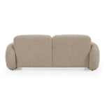 Odette - Modern Beige Fabric + White Burl Loveseat Sofa by VIG Furniture - View 5