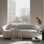 Omaha - Modern Off White Fabric Sofa by VIG Furniture - View 2