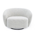 Omaha - Modern Swivel Off White Fabric Chair by VIG Furniture - View 2
