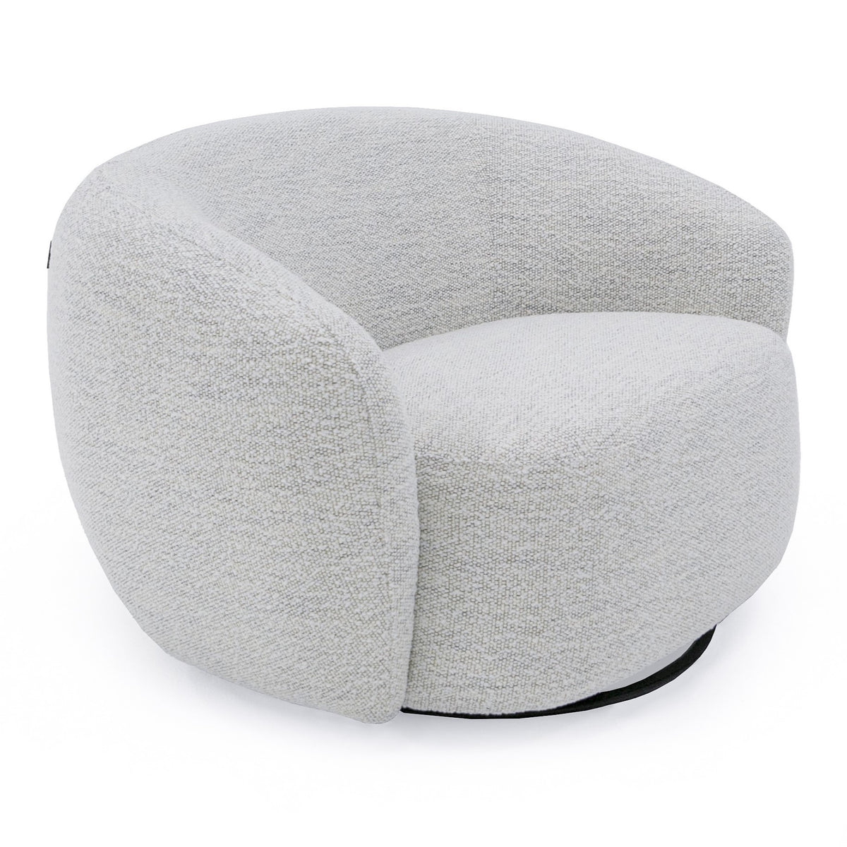Omaha - Modern Swivel Off White Fabric Chair by VIG Furniture - View 1