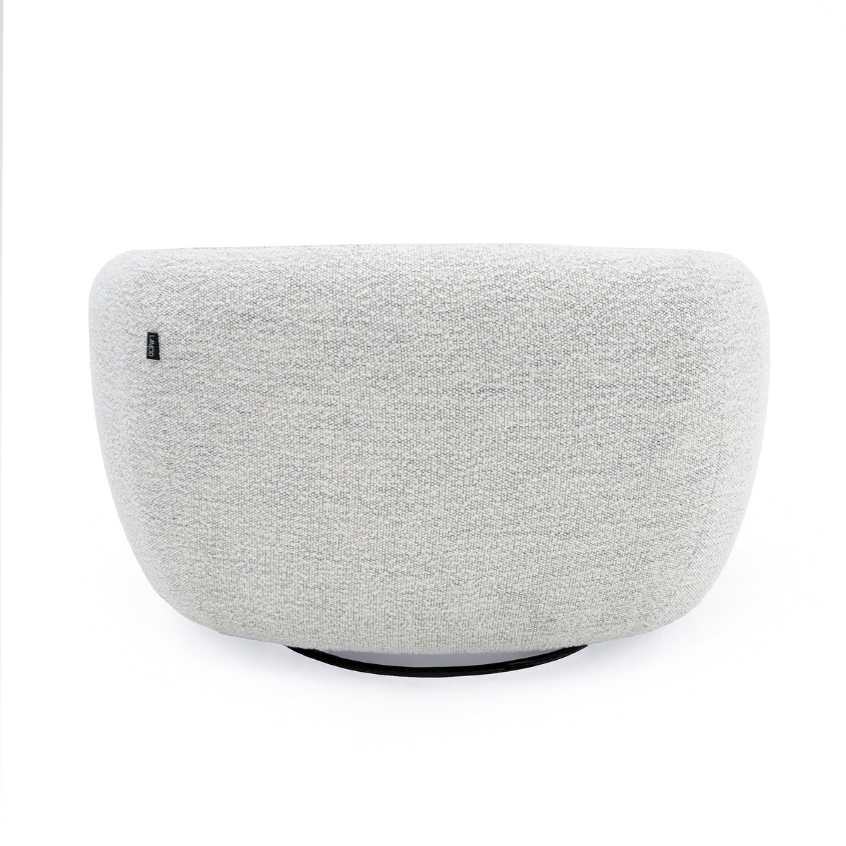 Omaha - Modern Swivel Off White Fabric Chair by VIG Furniture - View 3