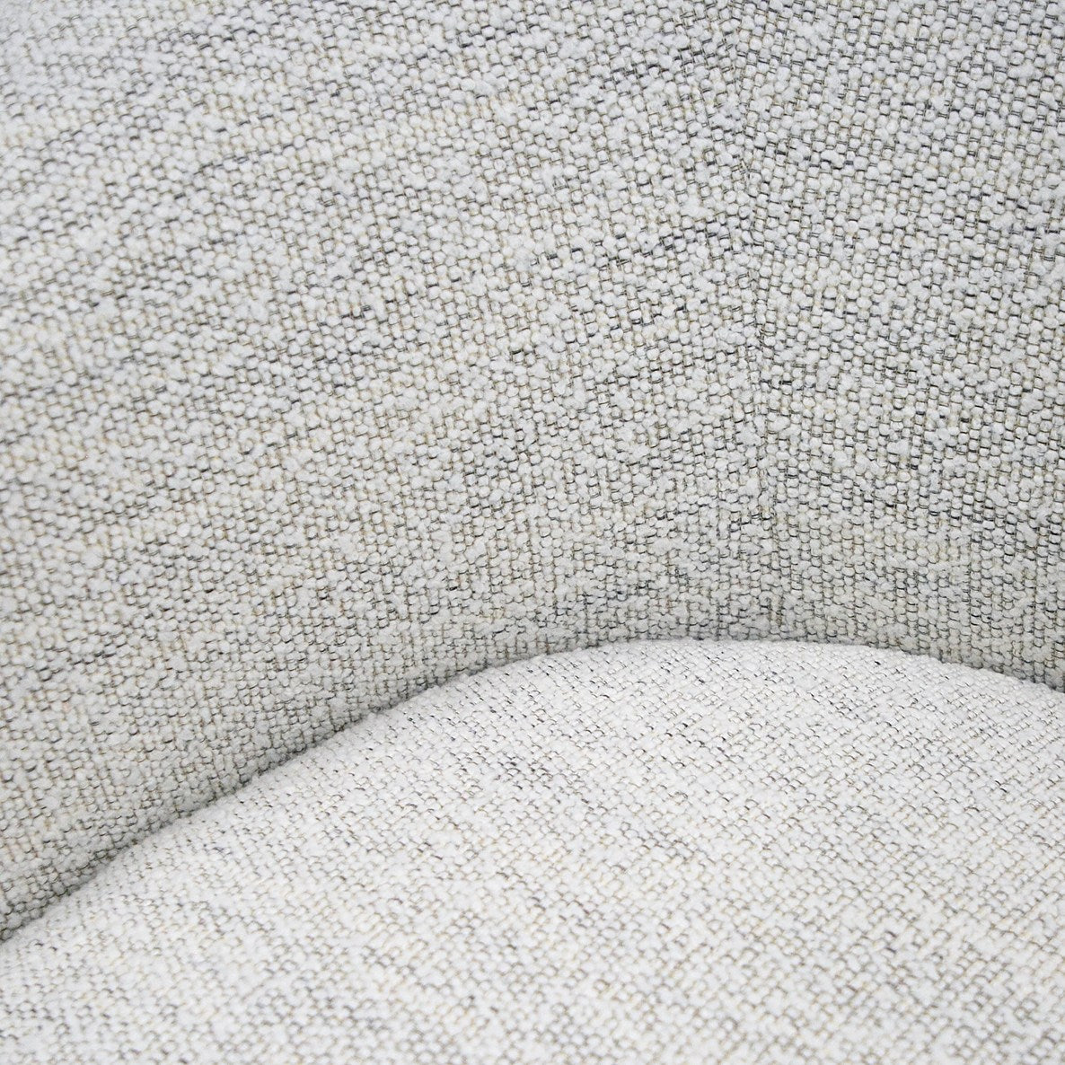 Omaha - Modern Swivel Off White Fabric Chair by VIG Furniture - View 4