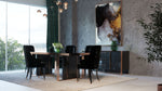 Cartier Modern Black & Rosegold Dining Table by VIG Furniture - View 5