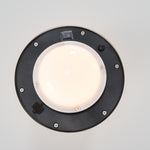 Onza - Outdoor White Medium End Table w/ Solar Light by VIG Furniture - View 5