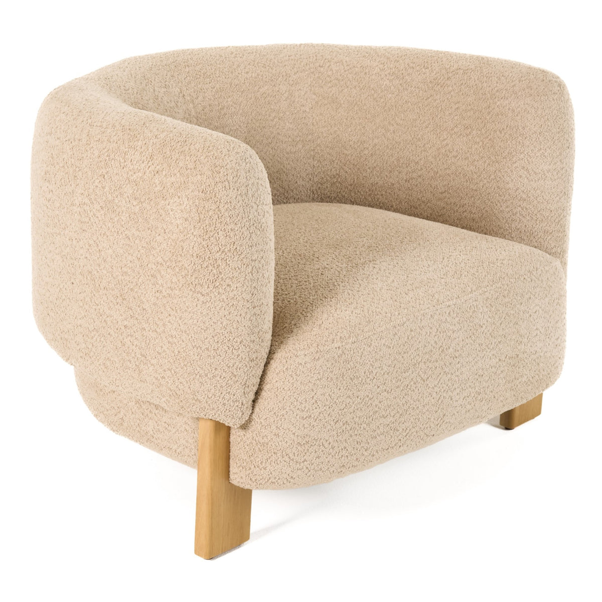 Optima - Mid-Century Modern Taupe Fabric Accent Chair by VIG Furniture - View 1