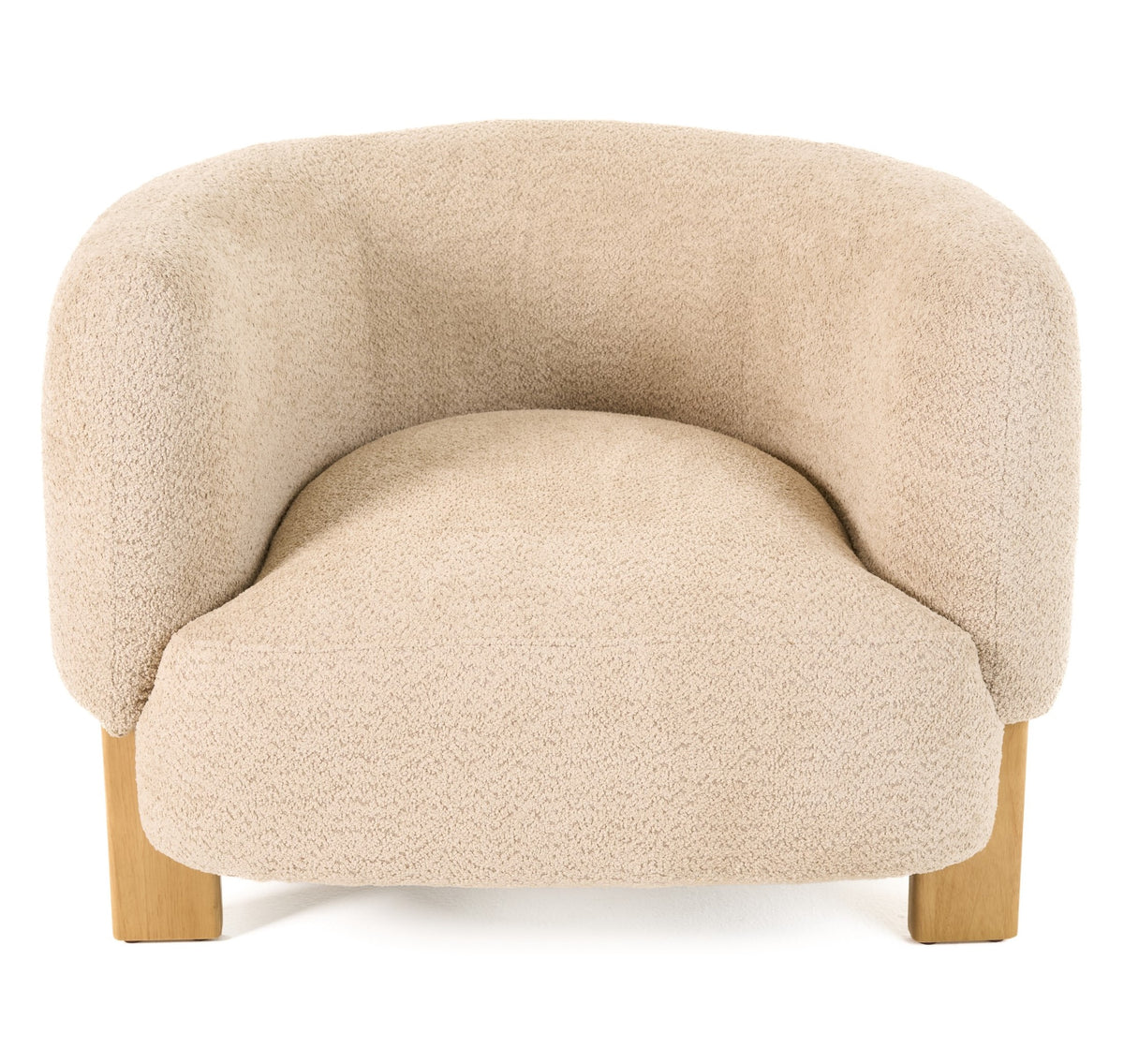 Optima - Mid-Century Modern Taupe Fabric Accent Chair by VIG Furniture - View 3
