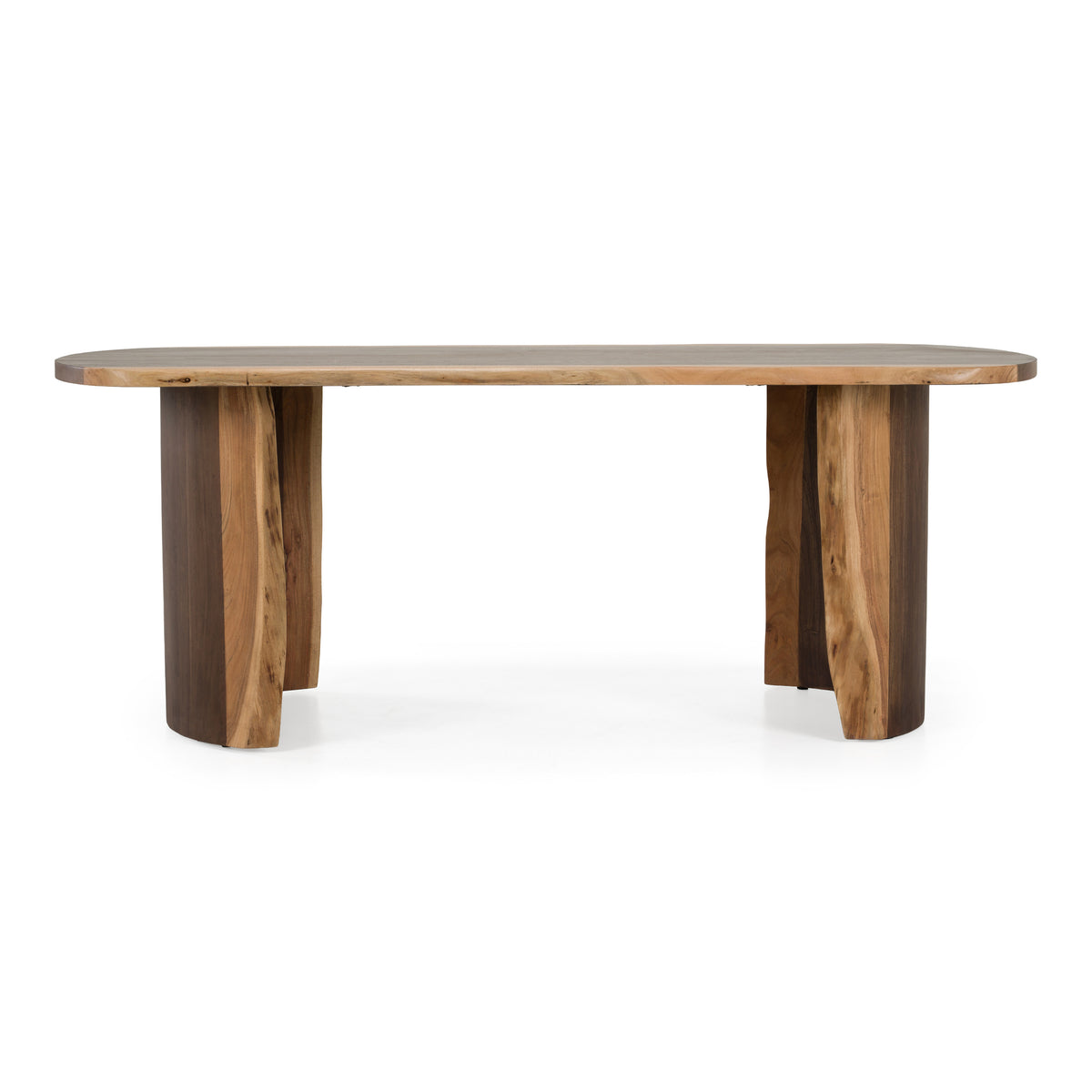 Orville - Modern Live Edge Acacia Dining Table by VIG Furniture - View 1