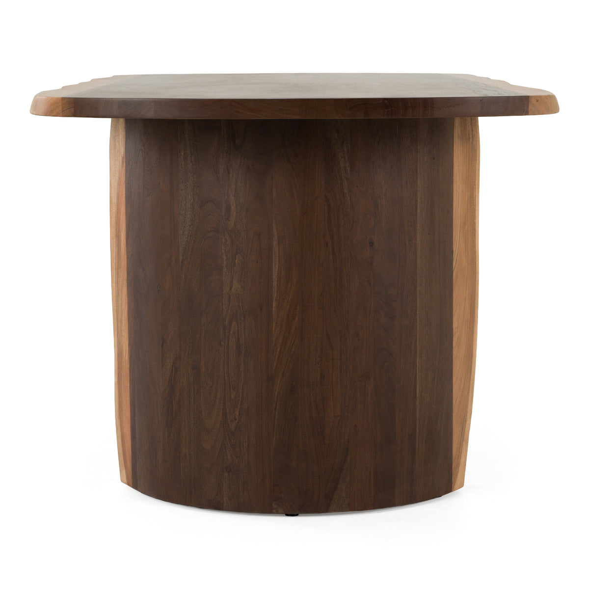 Orville - Modern Live Edge Acacia Dining Table by VIG Furniture - View 6