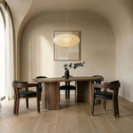 Orville - Modern Live Edge Acacia Dining Table by VIG Furniture - View 4