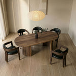 Orville - Modern Live Edge Acacia Dining Table by VIG Furniture - View 2