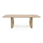 Osaka - Modern Faux Marble + Natural Ash Dining Table by VIG Furniture - View 1