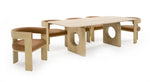 Osaka - Modern Faux Marble + Natural Ash Dining Table by VIG Furniture - View 9