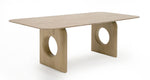 Osaka - Modern Faux Marble + Natural Ash Dining Table by VIG Furniture - View 11