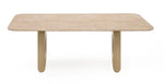 Osaka - Modern Faux Marble + Natural Ash Dining Table by VIG Furniture - View 12