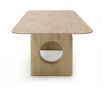 Osaka - Modern Faux Marble + Natural Ash Dining Table by VIG Furniture - View 14