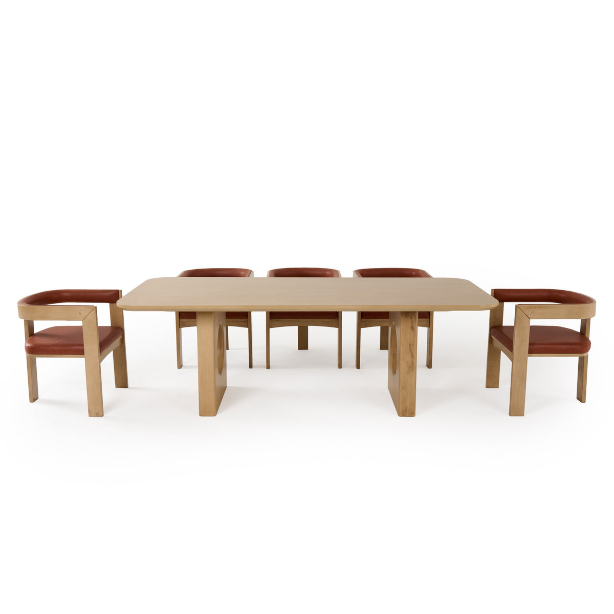 Oshana - Modern White Oak Dining Table by VIG Furniture - View 15