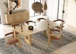 Oshana - Modern White Oak Dining Table by VIG Furniture - View 2