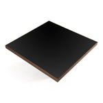 Osuna - Modern Black Glass + Walnut Square Dining Table by VIG Furniture - View 3