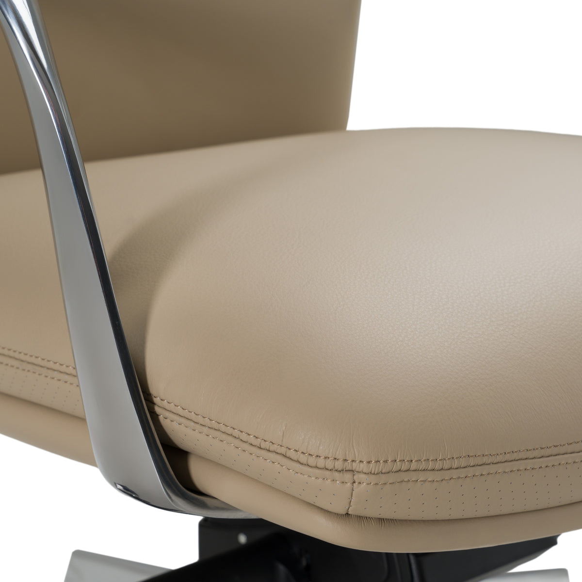 Ozark - Modern Tan Vegan Leather Office Chair by VIG Furniture - View 4