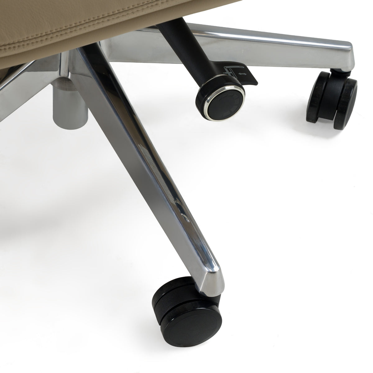 Ozark - Modern Tan Vegan Leather Office Chair by VIG Furniture - View 6