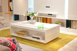 Nancy Modern White Coffee Table by VIG Furniture - View 1