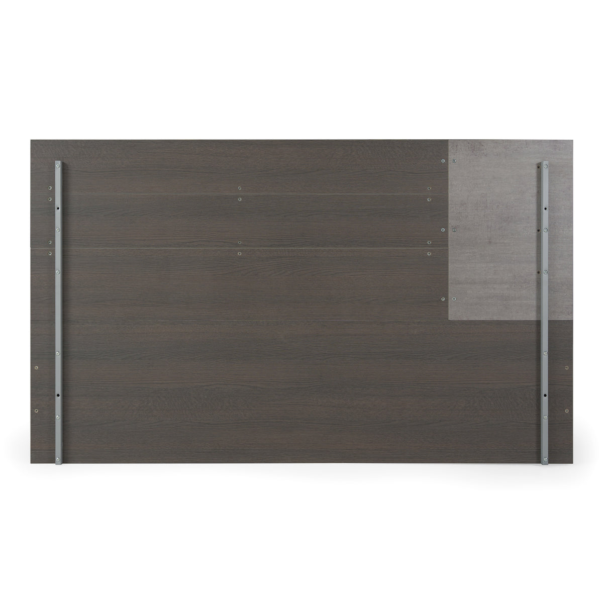 Palermo Italian Modern Faux Concrete & Grey Bed by VIG Furniture - View 4