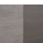 Eastern King Palermo Italian Modern Faux Concrete & Grey Bedroom Set