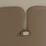Pangea - Mid-Century Modern Cream & Taupe Vegan Leather + Buckwheat Ash Dining Chair (Set of 2) by VIG Furniture - View 7