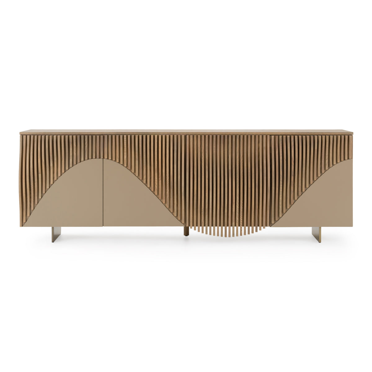 Pangea - Modern Taupe + Buckwheat Ash Buffet by VIG Furniture - View 1