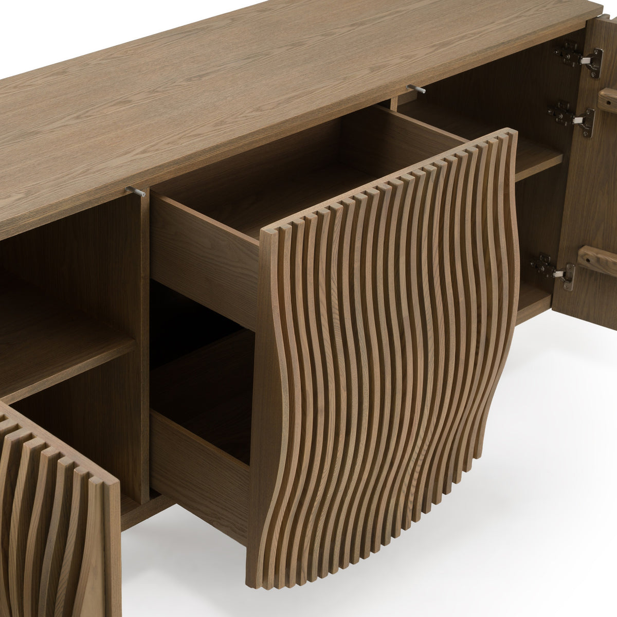 Pangea - Modern Taupe + Buckwheat Ash Buffet by VIG Furniture - View 6