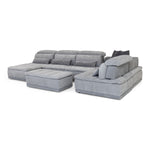 Panorama - Italian Modern Grey Fabric Modular Sectional Sofa by VIG Furniture - View 11