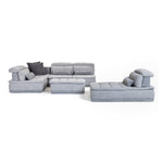 Panorama - Italian Modern Grey Fabric Modular Sectional Sofa by VIG Furniture - View 13