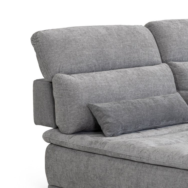 Panorama - Italian Modern Grey Fabric Modular Sectional Sofa by VIG Furniture - View 7
