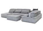 Panorama - Italian Modern Grey Fabric Modular Sectional Sofa by VIG Furniture - View 3